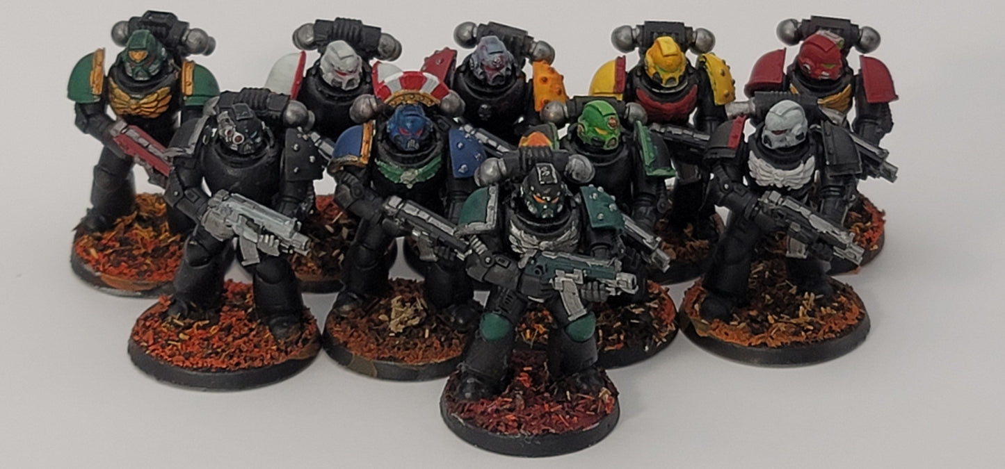 M7 Kit Box | Galaxy Marines Squad (10) - MKVII Battle Brothers - Tortugabay - 3d Printed Mini Marines