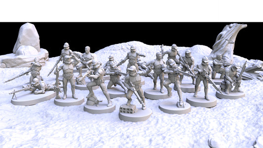 Clone Specialists Troopers (20) - Republic - Galactic Armory